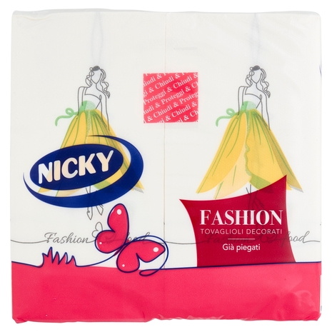 Nicky Fashion Tovaglioli Decorati 50 pz